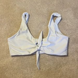 Shein white bathing suit top